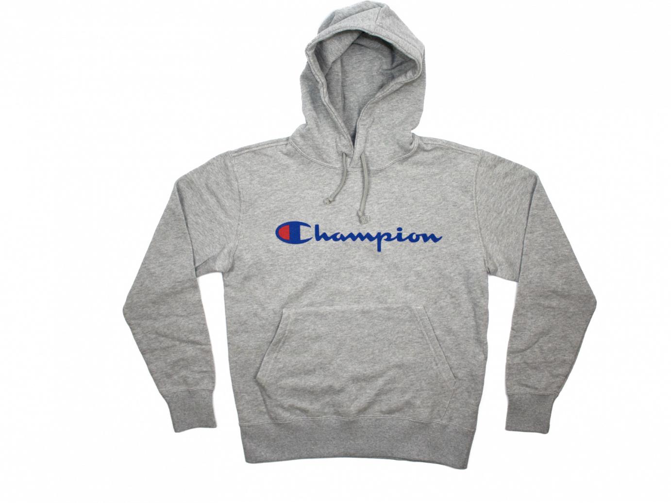 metodologi gasformig Byttehandel Champion Logo Hoodie C3-J117/Q102 - Swearhand