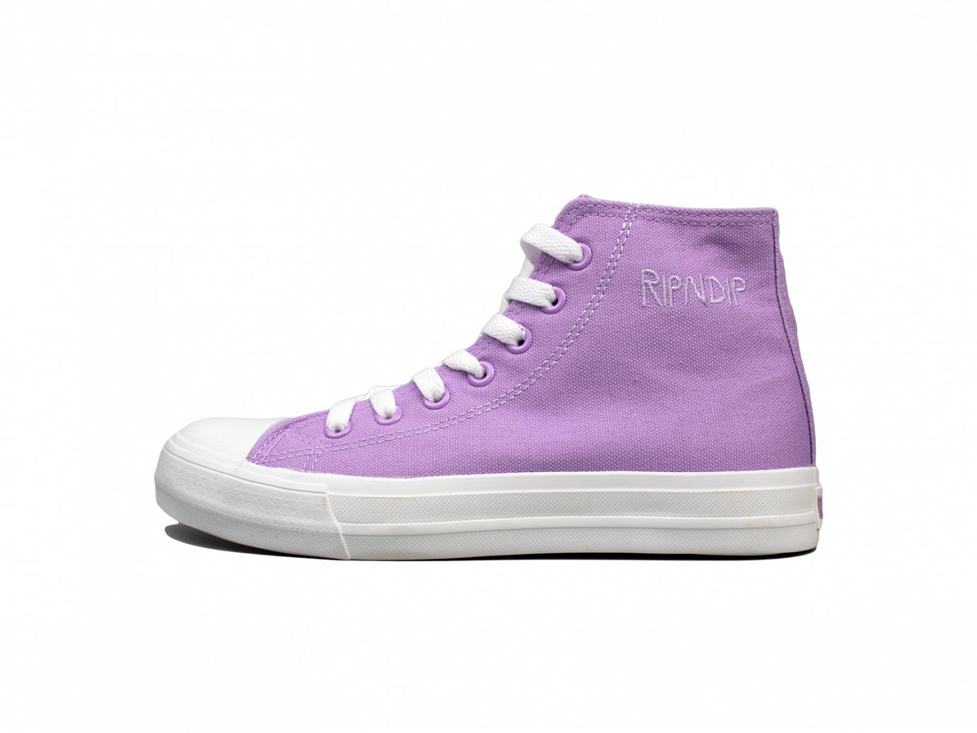 lord nermal high top shoes lavender